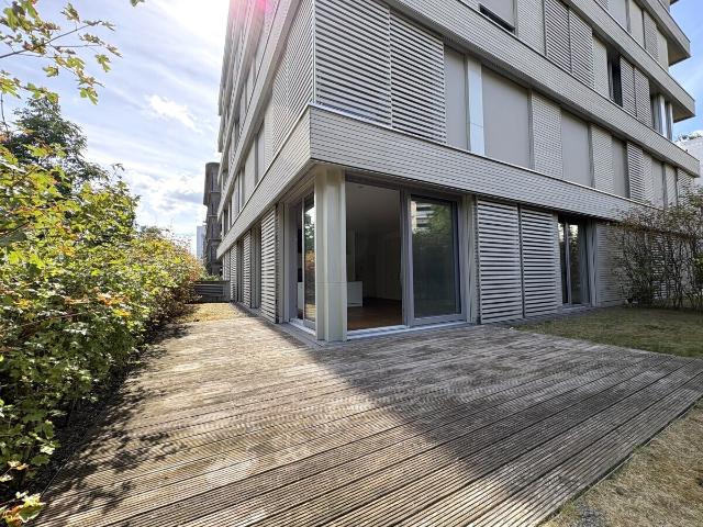 Moderne Gartenwohnung im Neckarbogen – 3 Zimmer, Terrasse & Einbauküche Bietigheimer Wohnbau