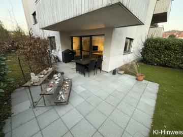 Moderne Gartenwohnung in direkter Seenähe