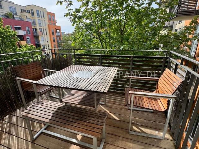 Moderne, helle Loftwohnung mit Süd Balkon am Kustermann Park – zentral & ruhig