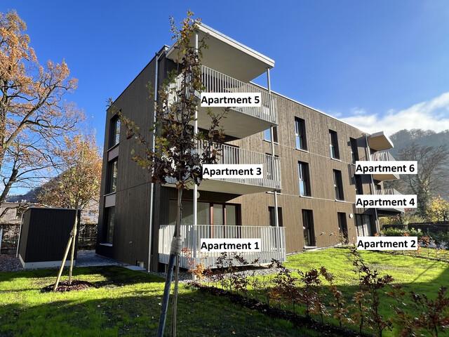 Moderne, helle 3 Zimmer Dachgeschosswohnung, bezugsfertig mit großem Balkon und Aussicht, in sonniger, ruhiger Lage in Dornbirn