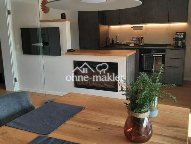 Moderne, hochwertige, ruhige VOLL AUSGESTATTETE 2 Zi Whg. mit großem Südbalkon in Murnau Moosrain