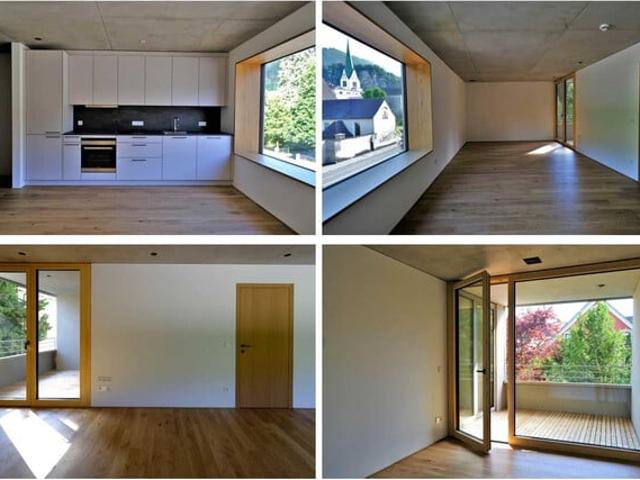 Moderne, hochwertige 2 Zimmer Wohnung mit Loggia und TG Platz im Zentrum von Feldkirch