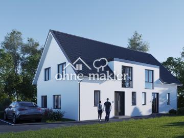Moderne KfW 40 Doppelhaushälfte in ruhiger Lage von Bremerhaven Wulsdorf