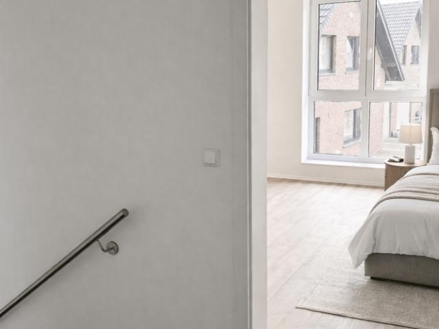 Moderne KfW 55 Eck Doppelhaushälfte mit kleinem Garten – 184 m² Wohnfläche