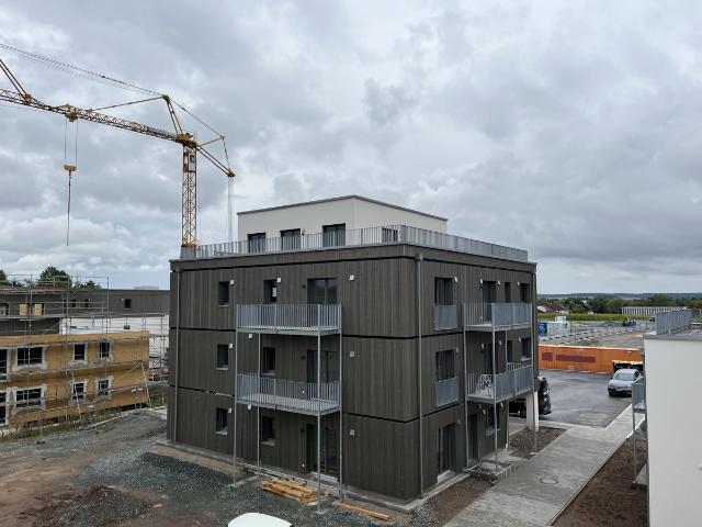 Moderne klimafreundliche Neubauwohnung bereits vermietet mit nachhaltiger und langfristiger Perspektive Naturstadt Speichersdorf“