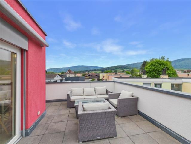 Moderne Penthouse Wohnung mit Panorama Terrasse in Delémont