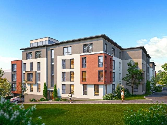 Moderne Penthouse Wohnung auf dem Kaßberg KfW40 QNG/ Tiefgarage / Aufzug