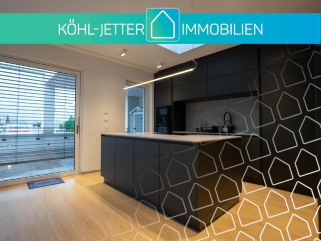 Moderne Penthousewohnung mit großer Dachterrasse in zentraler Innenstadtlage von Albstadt Ebingen!