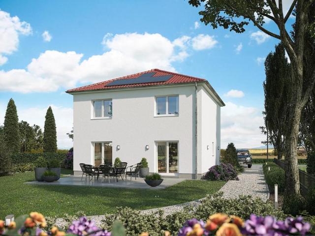 Moderne Stadtvilla 130 m² massiv gebaut – schlüsselfertig ab 279