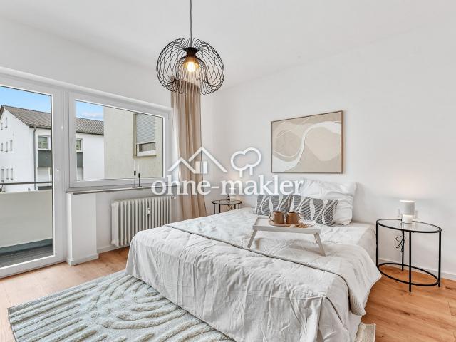 Moderne, stillvoll sanierte 3 Zimmer Wohnung mit zwei Balkonen & TG nahe Altstadt Leonberg