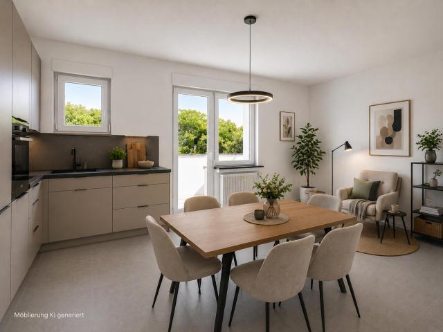 Moderne Singlewohnung mit Balkon im Grünen | Barrierearm