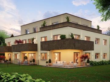 Moderne Traumwohnung in Oberalm: 3 Zimmer, Panoramagarten mit Terrasse