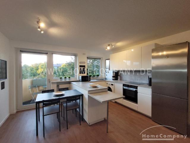 Moderne und hochwertig möblierte 1,5 Zimmer Wohnung mit Balkon in Neuhausen