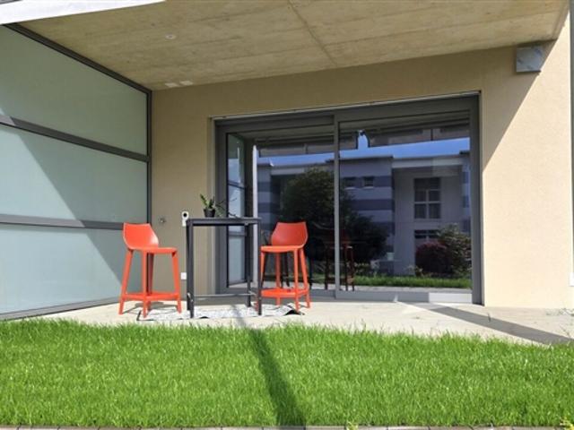 Moderne und ruhige Räume – 3.5 Zimmer mit Garten | Moderne und ruhige Räume – 3.5 Zimmer mit Garten im Erdgeschoss