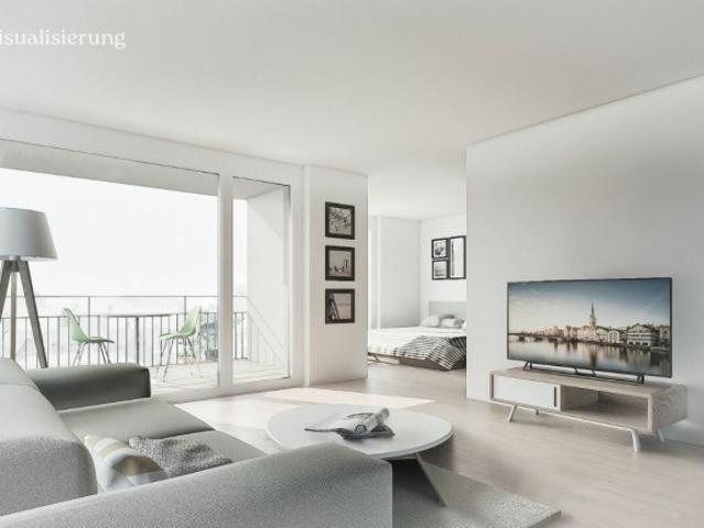 Moderne urbane 2.5 Zimmer Neubauwohnung im Enge Quartier