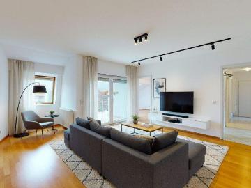Moderne Vier Zimmer Wohnung mit imposantem Blick auf den Feldberg
