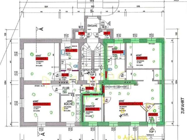 Moderne Wohnung am Kupferbrunnberg Gartenmitbenutzung