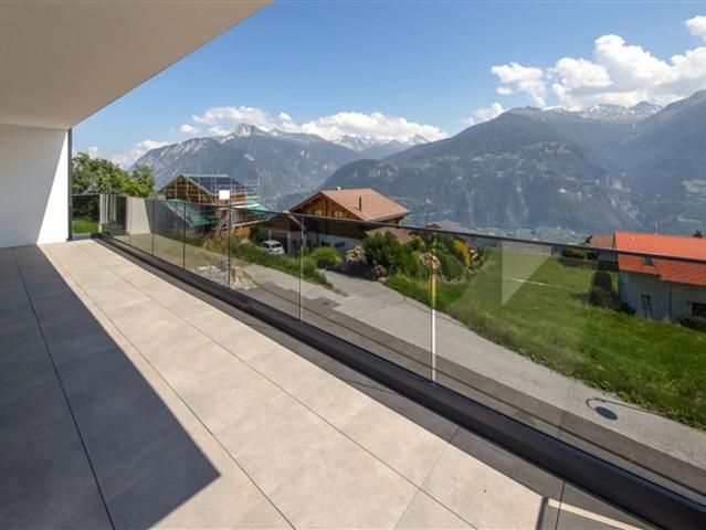 Zeitgenössische Villa mit 5,5 Zimmern und Panoramablick in Chermignon d'en Haut