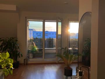 Moderne Wohnung in Top Lage nahe Augustusplatz mit Balkon, Aufzug
