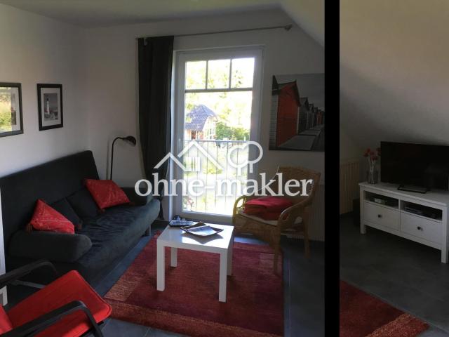 Moderne Wohnung mit großzügiger Loggia, Balkon und Spitzboden in Bestlage von Hooksiel