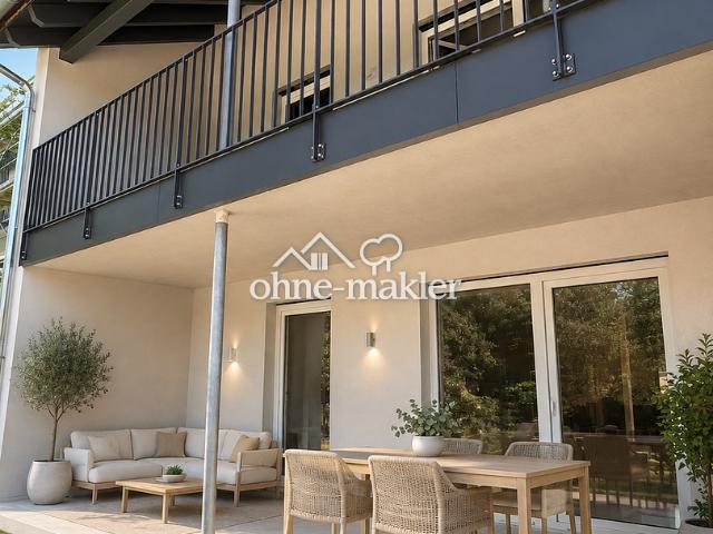 Moderne Wohnung mit Terrasse und Garten im Zentrum von Hauzenberg