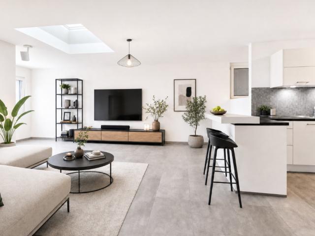 moderne Wohnung mit wundervoller Terrasse und Carport für zwei Fahrzeuge
