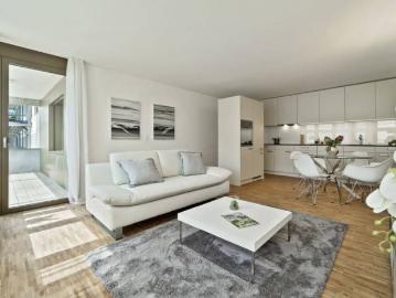 Moderne Wohnung mit Weitblick in ruhiger Gegend