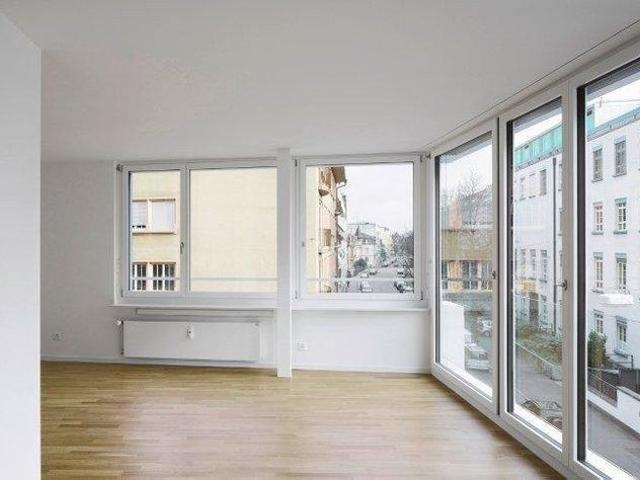Moderne Wohnsiedlung an urbaner Zentrumslage