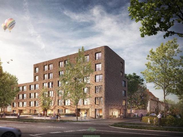 Moderne Zwei Zimmer Wohnung mit EBK und Terrasse im modernen Neubauprojekt Hulsberg Living