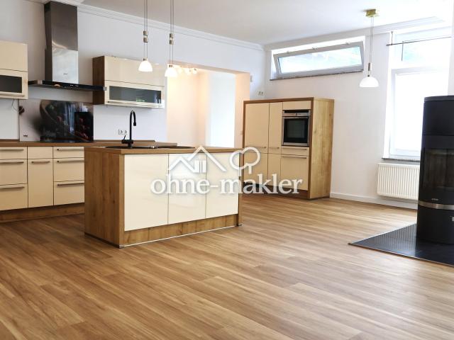 Moderne 105 m² Einliegerwohnung mit Kamin, Einbauküche & Terrasse in Winsen Luhe