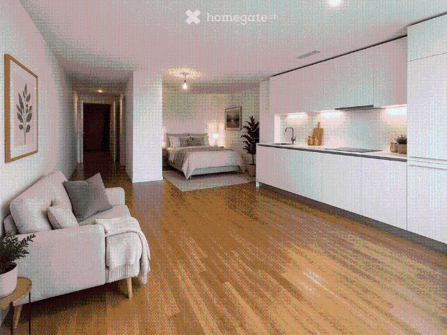 Moderne 1.5 Zimmer Neubauwohnung mit Balkon in Hunzenschwil