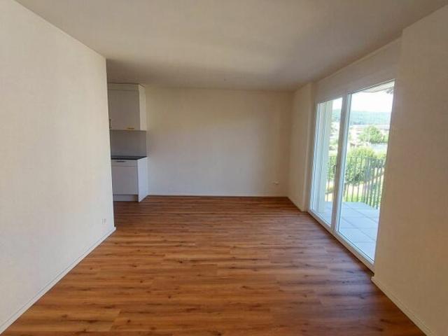 Moderne 1.5 Zimmer Neubauwohnung mit grosszügigem Balkon Erstbezug