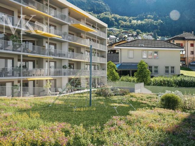 Moderne 1.5 Zimmer Neubauwohnung mit zeitgemässem Komfort in Visp