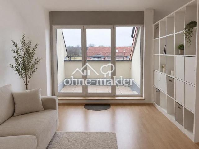 Moderne 1 Zimmer Wohnung mit Balkon, EBK & stufenlosem Zugang