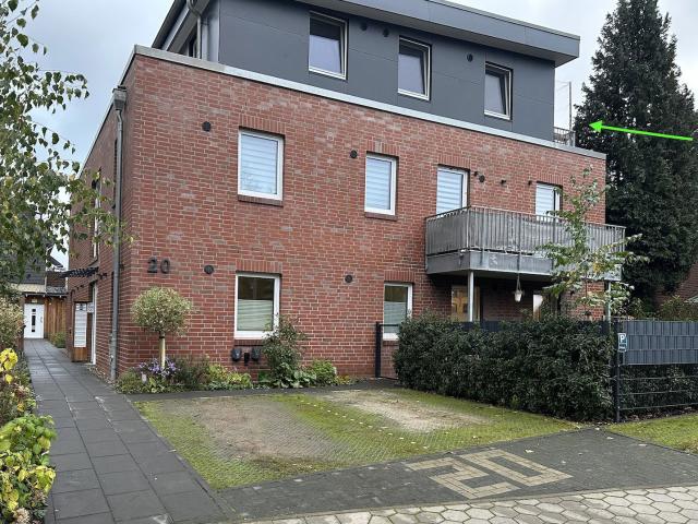 Moderne 2,5 Zi. Wohnung mit Süd Dachterrasse, Smart Home & KfW 40 Plus in HH Schiffbek