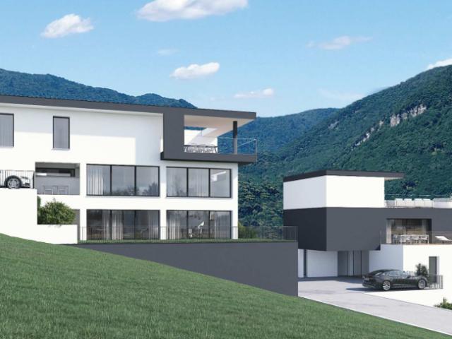 Moderne 2,5 Zimmer Neubauwohnung in LuminoModerno appartamento di 2,5 locali di nuova costruzione a Lumino