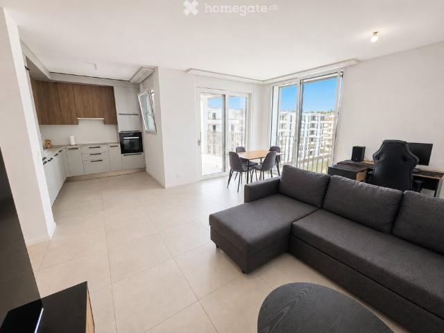 Moderne 2.5 Zimmer Wohnung mit grossem Balkon in Marly
