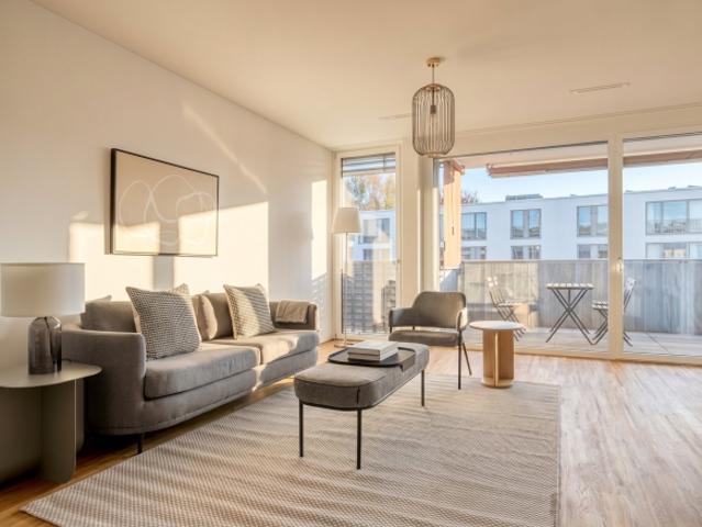 Moderne 2.5 Zimmer Wohnung mit sonnigem Balkon, Zürich