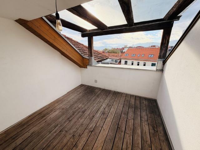 Moderne 2 Zi DG Wohnung 100m² mit Loggia in 8020 Graz zu mieten