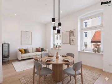 Moderne 2 Zi Erstbezugswohnung mit Freifläche, Küche & Fußbodenheizung in 1150 Wien