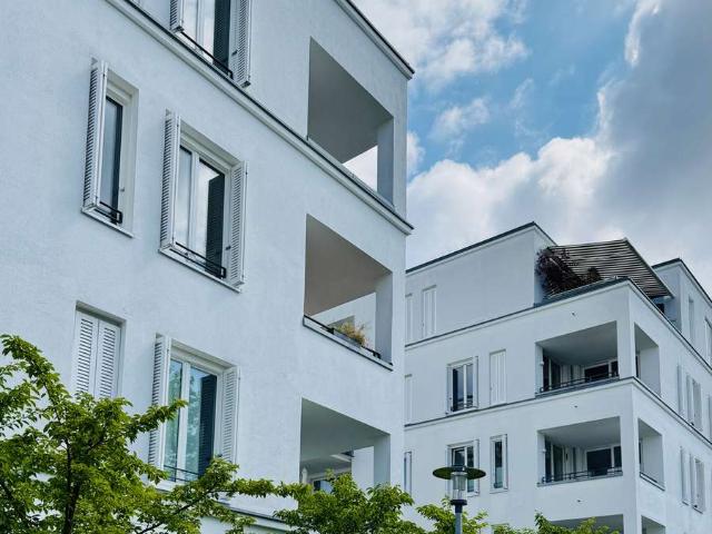 Moderne 2 Zi. Neubauwohnung 2016 möbliert, Loggia, EBK & TG Stellplatz in Neuhausen Nymphenburg
