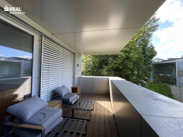 Moderne 2 Zi Wohnung mit Balkon, Tiefgarage & Grünblick in Glasenbach