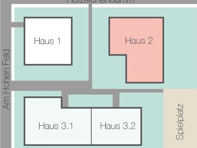 Moderne 2 Zi. Wohnung mit durchdachtem Grundriss, einladenden Balkon und Aufzug