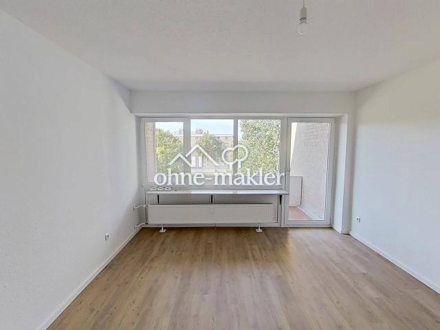 Moderne 2 Zi. Whg. mit BALKON in ruhiger Wohnlage im Süden der Stadt