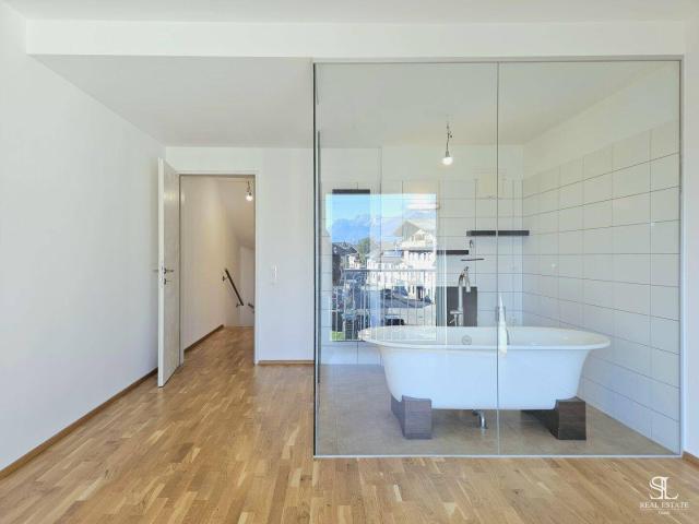 Moderne 2 Zimmer Maisonette mit Balkon und Garage in Birgitz