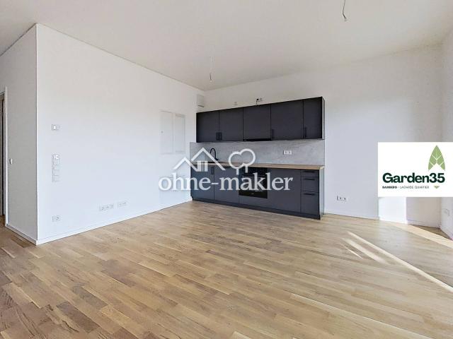 Moderne 2 Zimmer Neubauwohnung mit LOGGIA und EBK im zukunftsweisenden Lagarde Campus