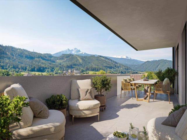 moderne 2 Zimmer Neubauwohnung mit Südterrasse