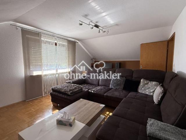 Moderne 2 Zimmer Dachgeschosswohnung in zentraler Lage von Lohr am Main