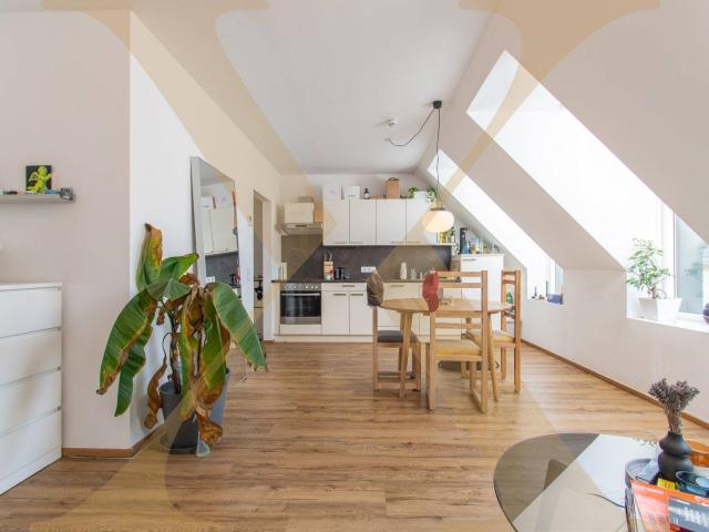 Moderne 2 Zimmer Dachgeschosswohnung mit hochwertiger Küche nahe Lentia zu vermieten!