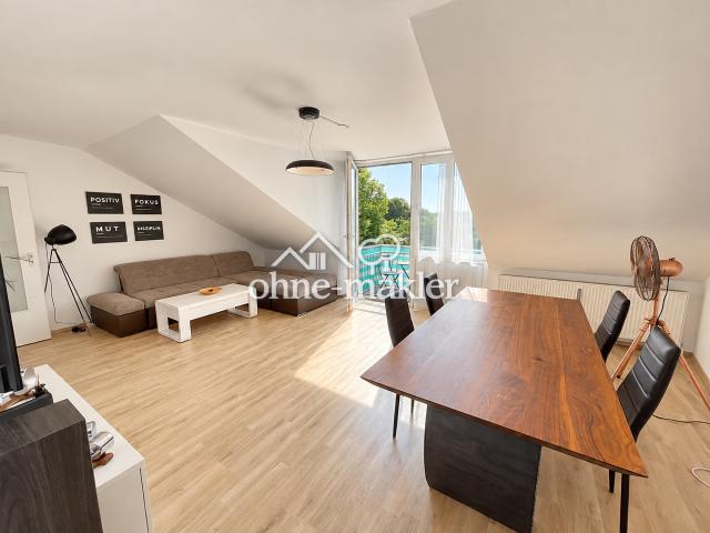 Moderne 2 Zimmer Dachgeschosswohnung mit Südbalkon & optimalem Grundriss – provisionsfrei